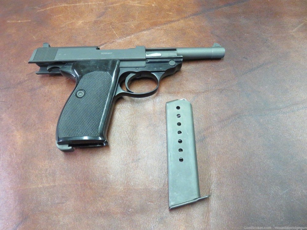 Walther P 38 Semi-Automatic Pistol in 9mm German Made Circa 1962-img-27