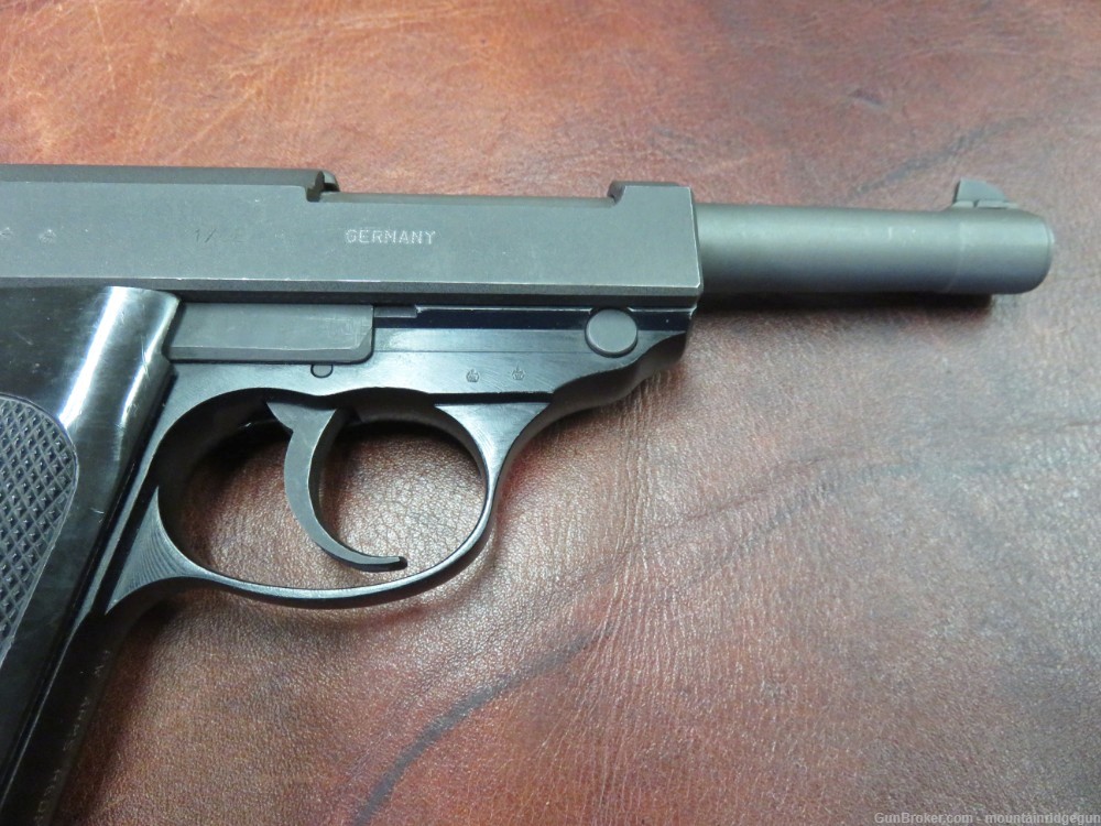 Walther P 38 Semi-Automatic Pistol in 9mm German Made Circa 1962-img-16