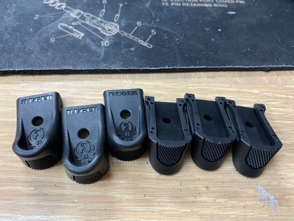 Ruger LC9/LC9s/EC9/EC9s Magazine Baseplate Extension for Finger Rest-img-0