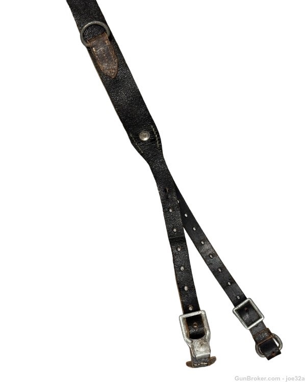 WW2 German uniform tunic Y-straps RBN WWII straps  leather straps heer ss -img-3
