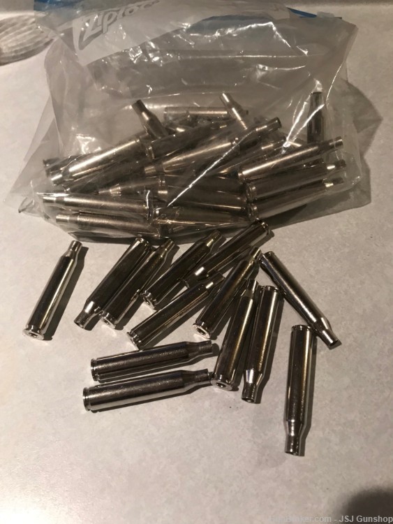 25-06 brass R-P nickel plated 50 count new-img-1
