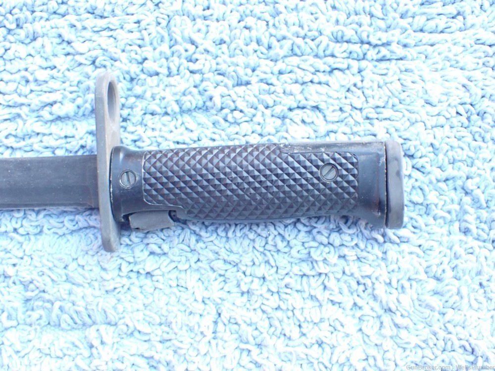 US 1968 VIETNAM M-14 ORIGINAL M6 BAYONET WITH SCABBARD (NEW IN WRAPPER)-img-10
