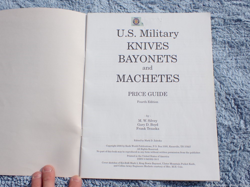 US MILITARY KNIVES BAYONETS & MACHETES PRICE GUIDE SILVEY, BOYD, TRZASKA-img-1
