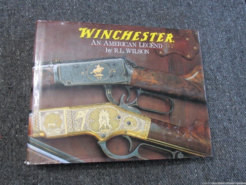 WINCHESTER AN AMERICAN LEGEND BY R.L. WILSON EXCELLENT REFERENCE BOOK-img-0