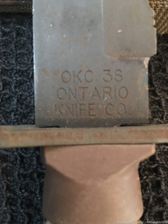 Ontario 3-S AR15 bayonet only 3000 special order for USMC -img-3