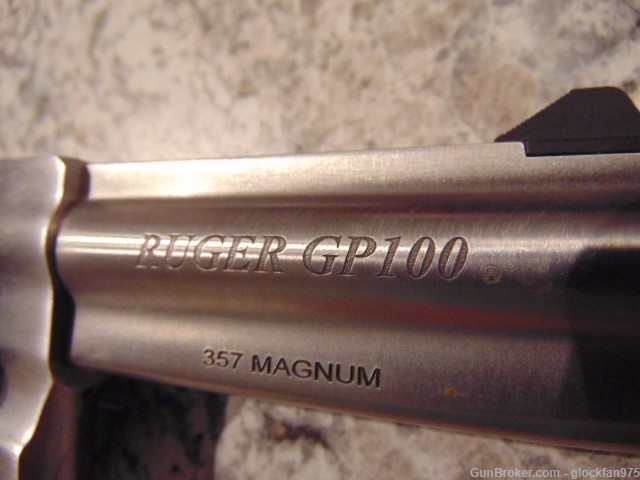 New Ruger GP100 Revolver 357 black handle 4.2" barrel DA/SA-img-3