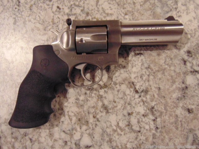 New Ruger GP100 Revolver 357 black handle 4.2" barrel DA/SA-img-2