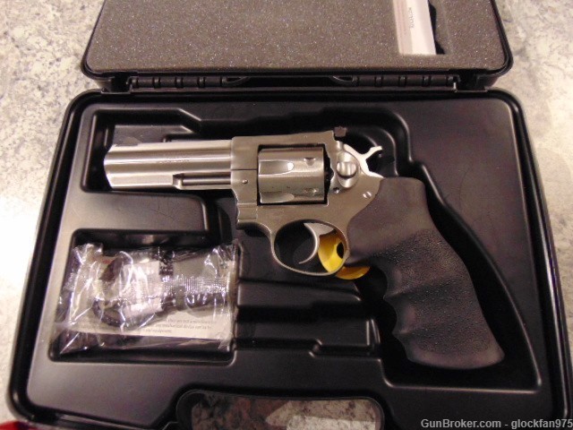 New Ruger GP100 Revolver 357 black handle 4.2" barrel DA/SA-img-0