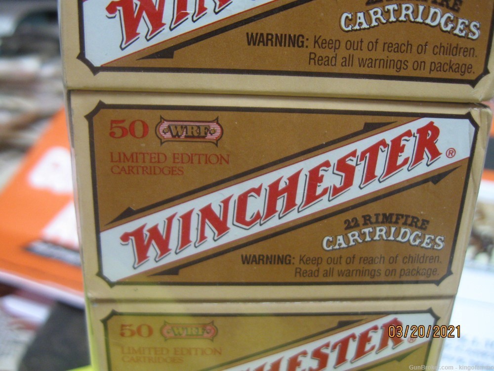 22 WRF Ammo SCARCE LIMITED 1997 EDITION Winchester Brick 250 Rd: more avail-img-1