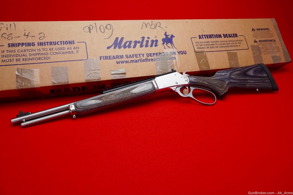 Marlin 1894CSBL Lever Action Rifle 16.5" Stainless In Box Collector!-img-0