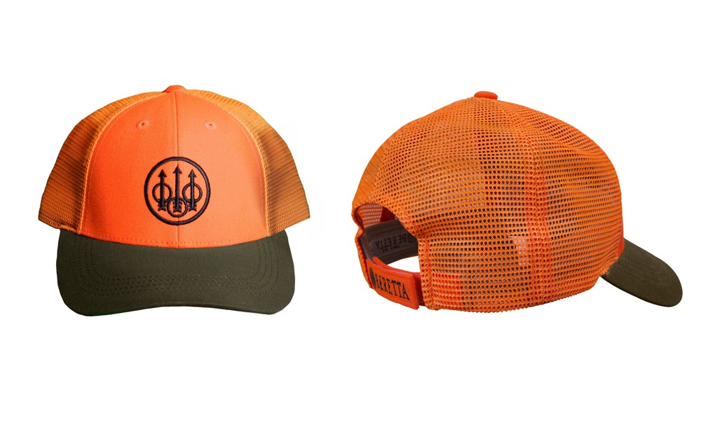 BERETTA Tobacco/Blaze Orange Upland Trucker Hat (BC641T15150850)-img-5