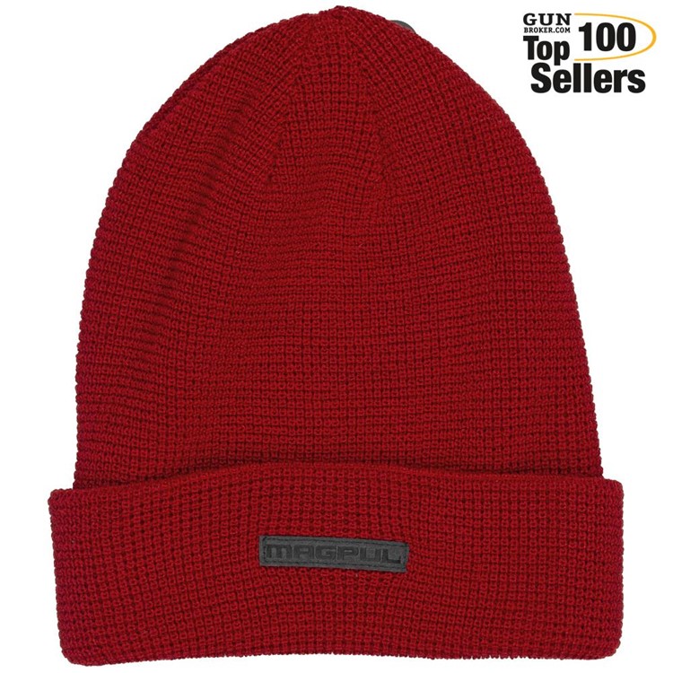 Magpul Industries Merino Waffle Watch Cap, Red, One Size Fits Most-img-0