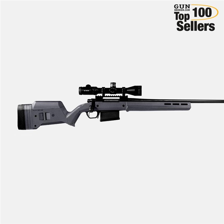 MAGPUL Hunter 700L Remington 700 Long Action Gray Stock (MAG483-GRY)-img-0