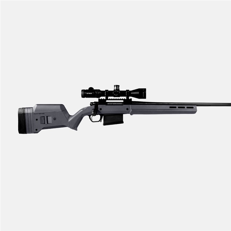 MAGPUL Hunter 700L Remington 700 Long Action Gray Stock (MAG483-GRY)-img-1