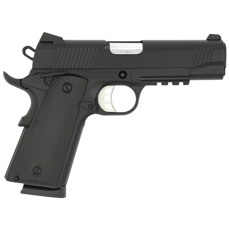TISAS 1911 Carry B45R 45ACP 4.25in 8rd Pistol with Rail (1911-CARRY-B45R)-img-2