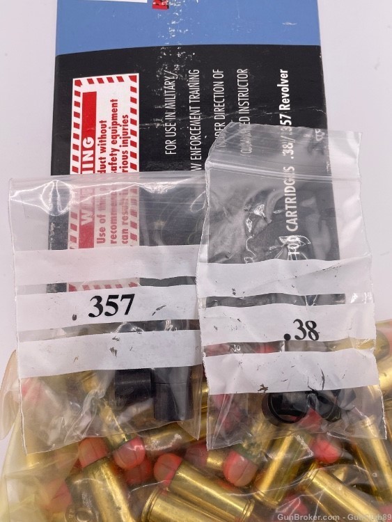 Rare 100 round box red 38/357magnum fx FOF simunitions training ammunition-img-4