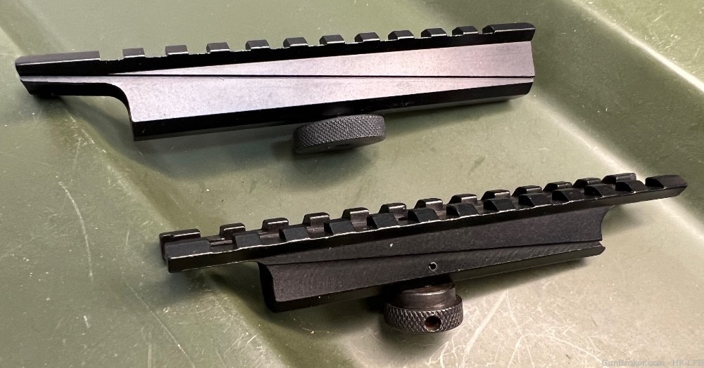 M16 M16A1 M16A2 Carry Handle Optic Mounts LOT of 2, NR!-img-0
