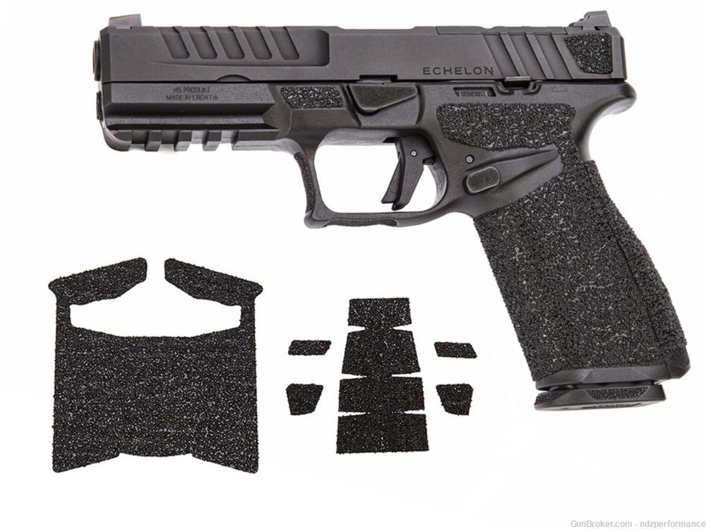  Springfield Echelon Textured Pistol Grip - Black Granulate-img-0