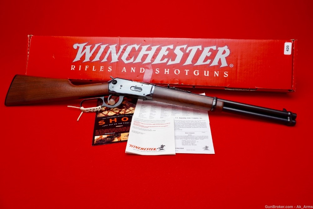Rare Winchester 94AE Lever Action Trapper .357 Mag 16" In Box -img-0