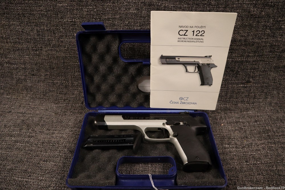 CZ 122 Sport | .22 LR | Penny Auction | 2 Mags-img-1