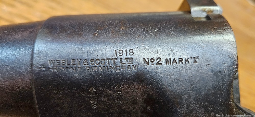 WW1 British Webley & Scott No.2Mk.1 Flare gun-img-2