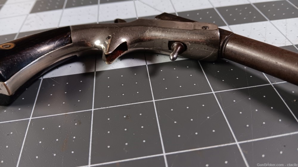 frank wesson antique derringer pistol 22 short civil war era-img-6