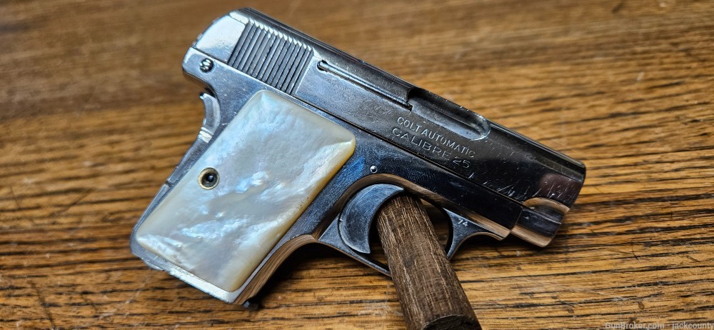 Colt 1908 Vest Pocket Hammerless, .25ACP-img-2