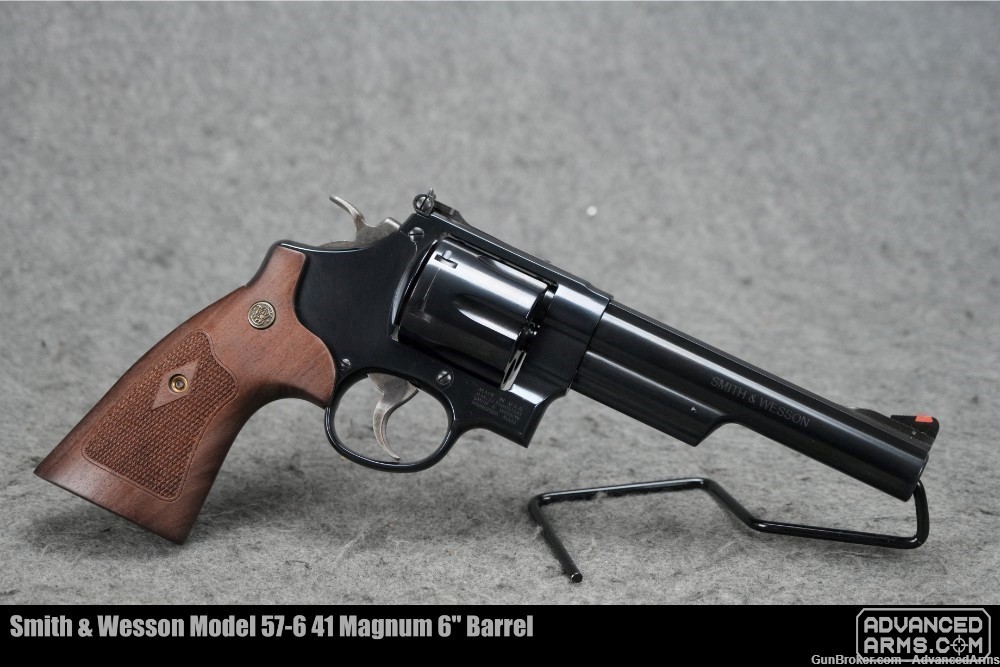 Smith & Wesson Model 57-6 41 Magnum 6" Barrel-img-1