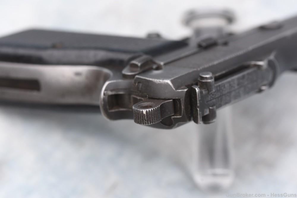 Canadian FN Browning Hi Power Inglis MKI 9mm Tangent Sights-img-14