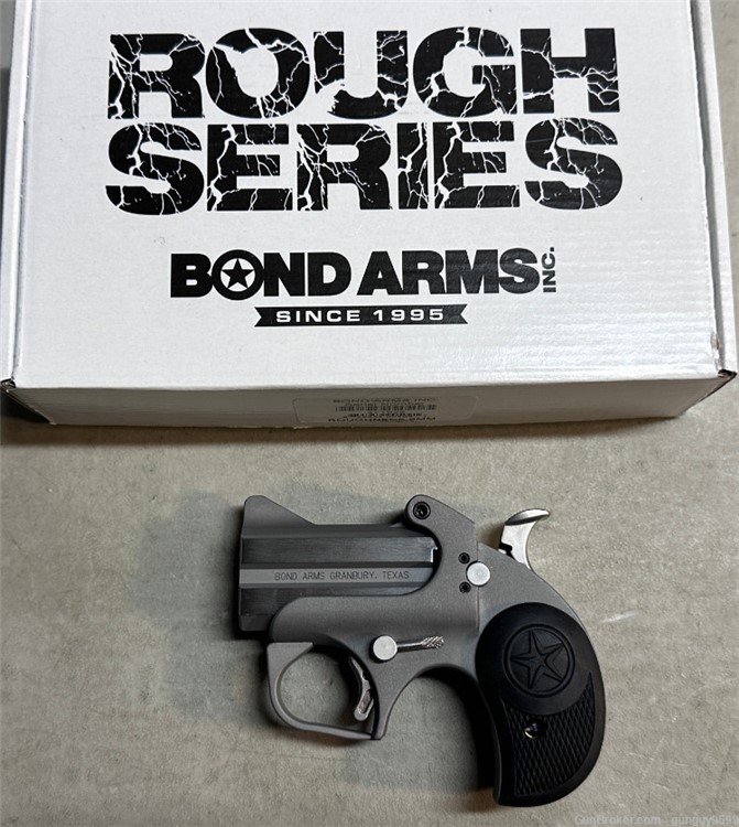 No ReSeRvE Bond Arms Roughneck 9mm 2.5" 2 Rd Derringer-img-0