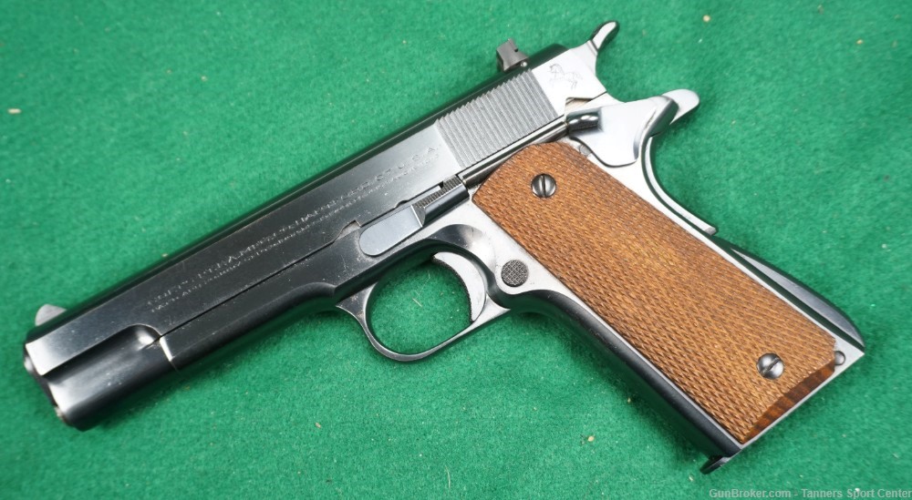 Excellent Pre-War 1936 Factory Colt 1911 1911A1 Ace 22 22lr 4.75" w/ Letter-img-1