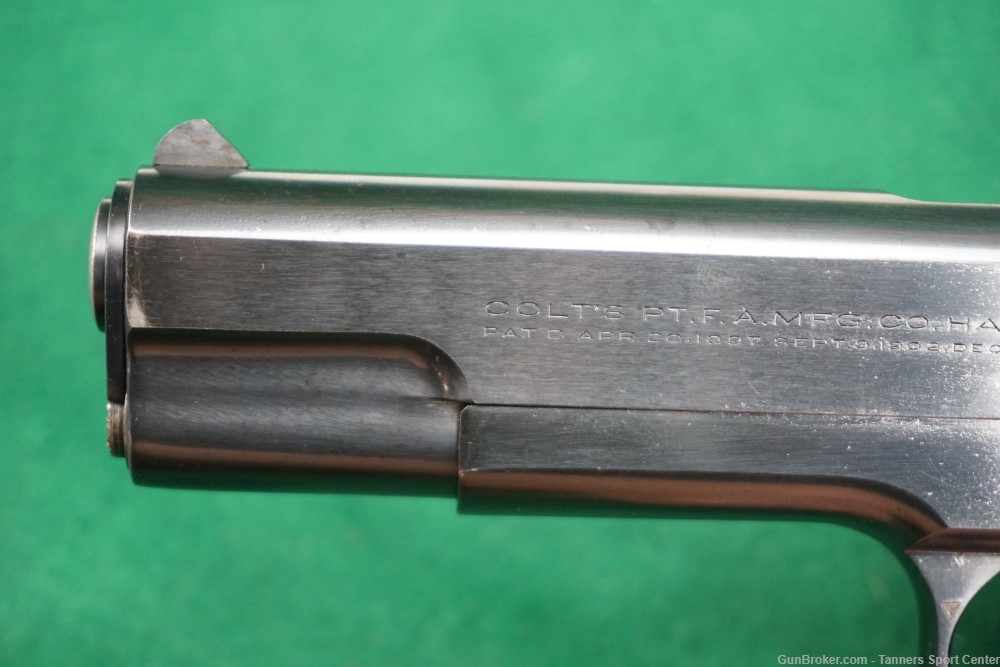 Excellent Pre-War 1936 Factory Colt 1911 1911A1 Ace 22 22lr 4.75" w/ Letter-img-2