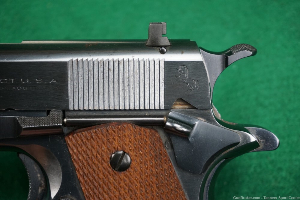 Excellent Pre-War 1936 Factory Colt 1911 1911A1 Ace 22 22lr 4.75" w/ Letter-img-4
