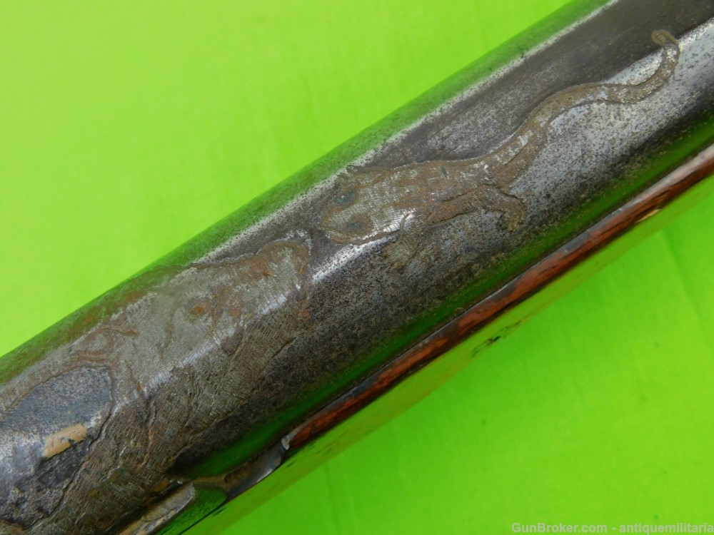 Antique Imperial Japan Japanese Matchlock Rifle Percussion Musket -img-2