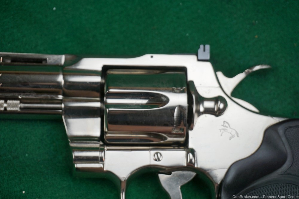 1980 Colt Python Polished Nickel 357 357mag 6" No Reserve 1¢ Start-img-3