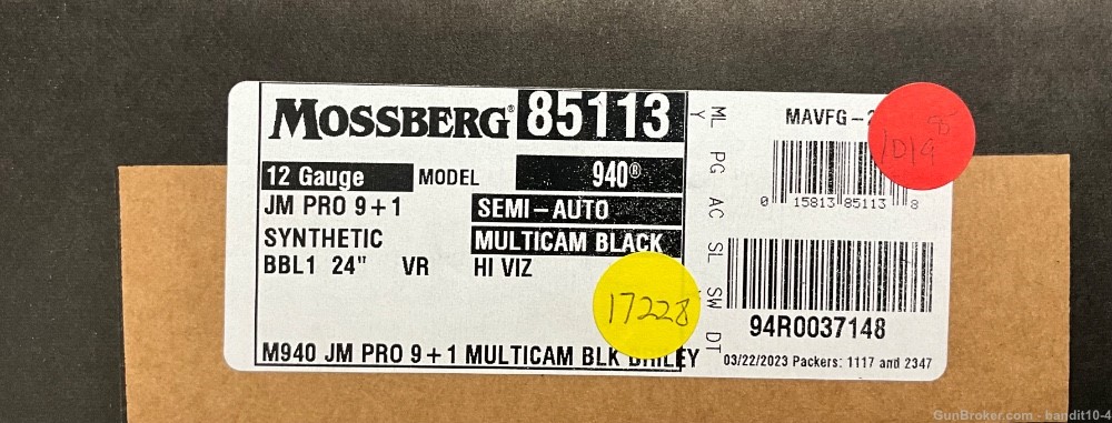 Mossberg 940 JM Pro - 85113 - 12 Gauge - 24” - 9+1 - 17228-img-9