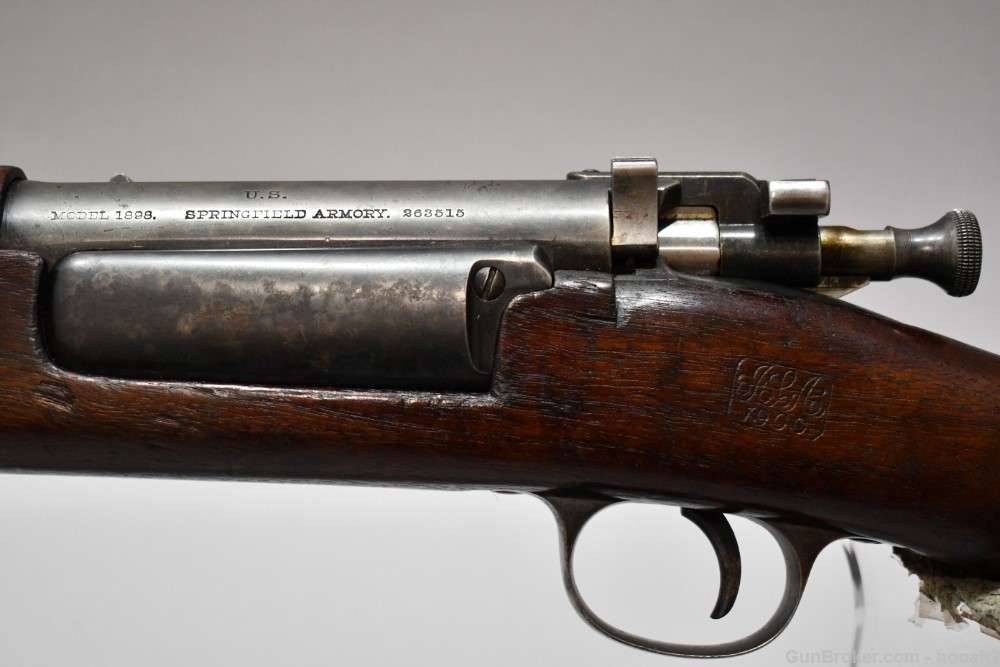 US Springfield Model 1898 Krag Bolt Action Rifle 30-40 Krag-img-13