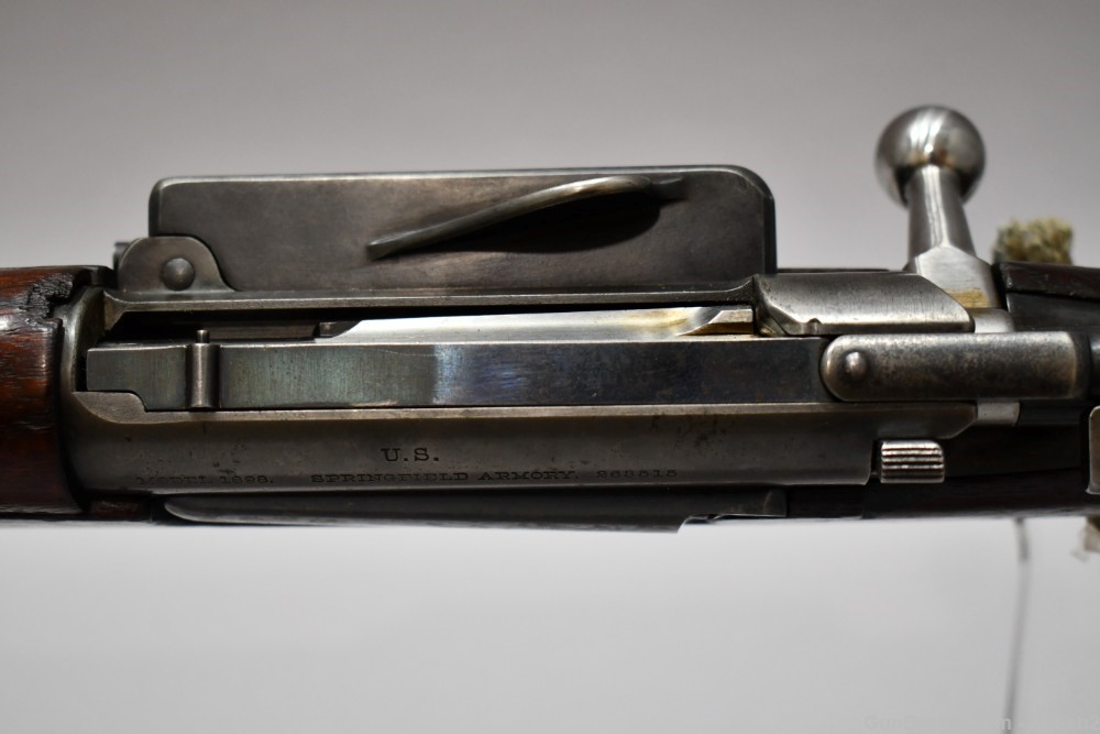 US Springfield Model 1898 Krag Bolt Action Rifle 30-40 Krag-img-25