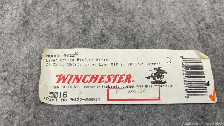 Winchester 9422 22LR Like New in Box Possibly Unfired!-img-25