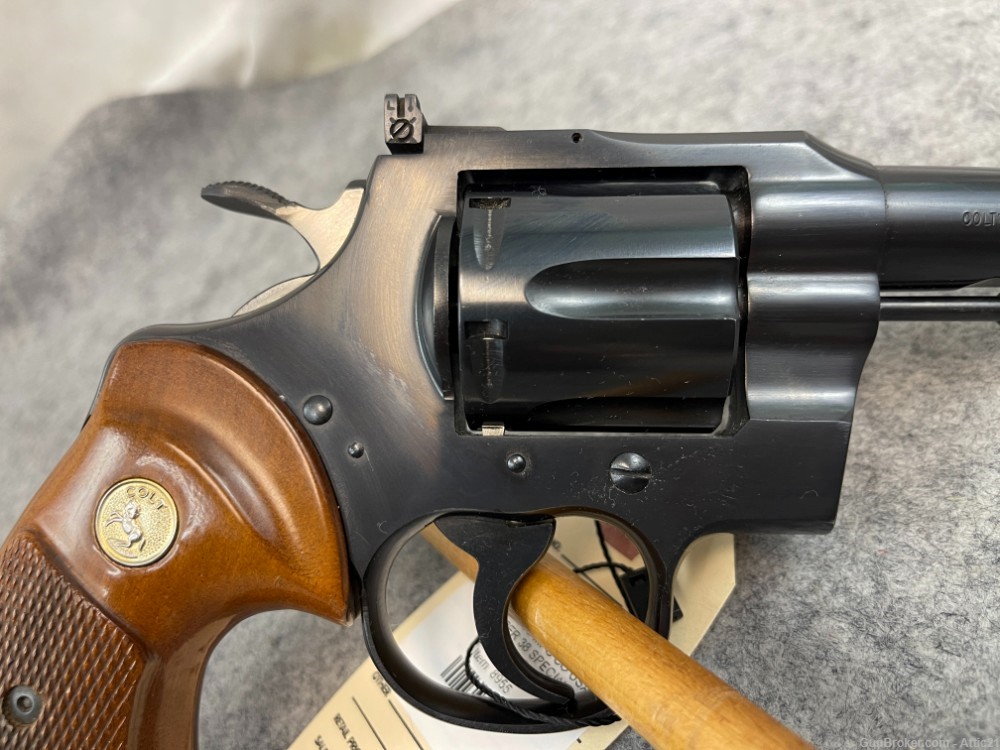 Colt Trooper Wide Hammer Target grips 38Spl. 1966 DOM Like New!-img-2