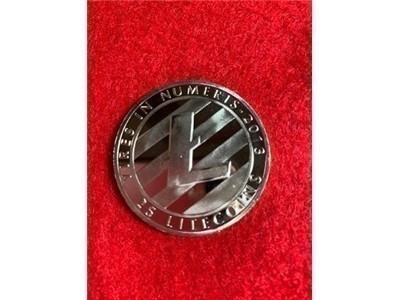 Litecoin Commemorative Souvenir Collectible Coin 