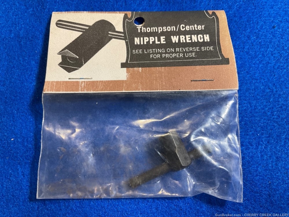 New Vintage 1970s Thompson Center nipple wrench TC SENECA HAWKEN patriot -img-0