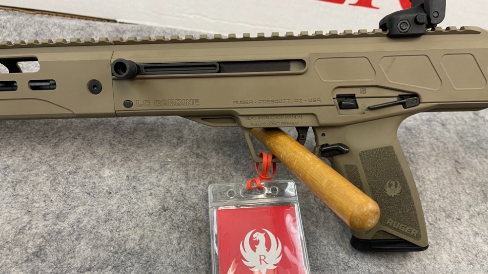 Ruger LC Carbine 5.7x28 FDE  New In Box!-img-6