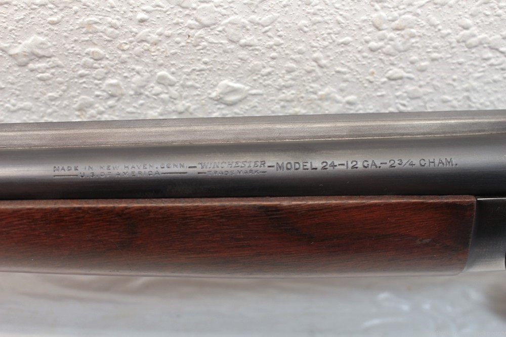 Winchester Model 24 Side by Side 12 Gauge-img-10