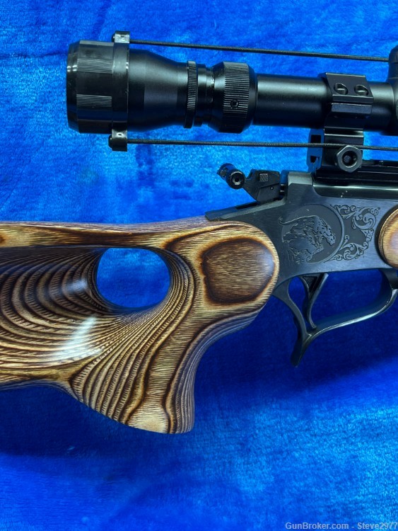 Thompson Center Arms Contender RH Thumbhole Stock and Forend in Nutmeg-img-4