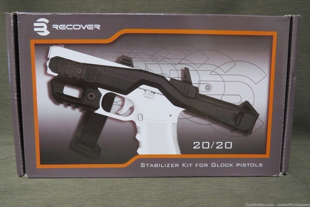 Recover Tactical 20/20H Stabilizer Kit for Glock Pistols 20/20HT Tan-img-0