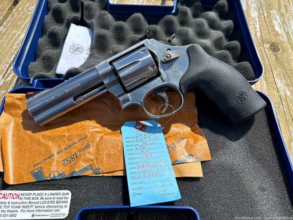 Smith & Wesson 686 .357mag revolver 4"-img-1