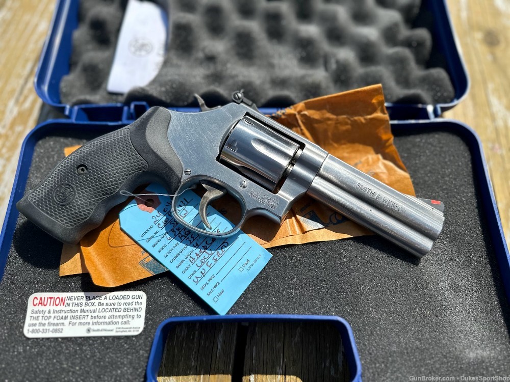 Smith & Wesson 686 .357mag revolver 4"-img-2