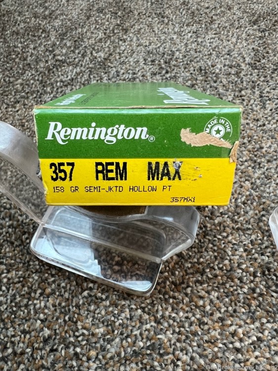 Remington 357 Maximum full box ammo-img-1