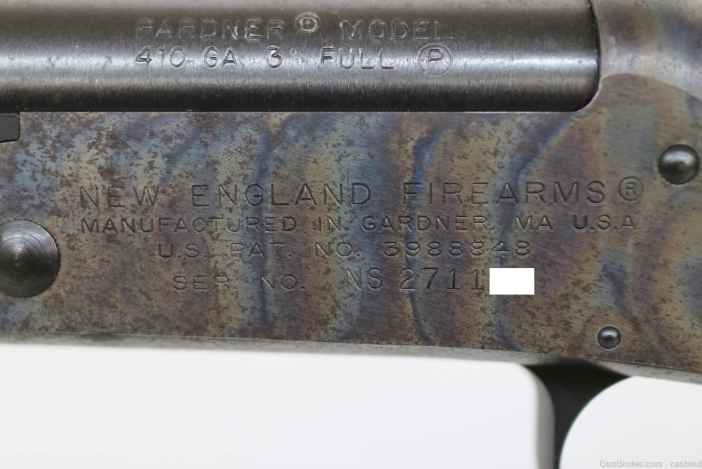 New England Firearms Pardner 410 GA Single Shot Shotgun – Hardwood -img-11